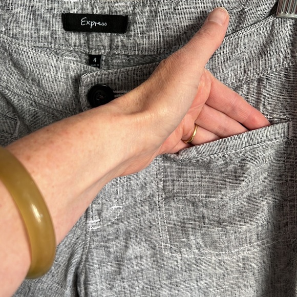 Express size 4 linen pants - Picture 6 of 8